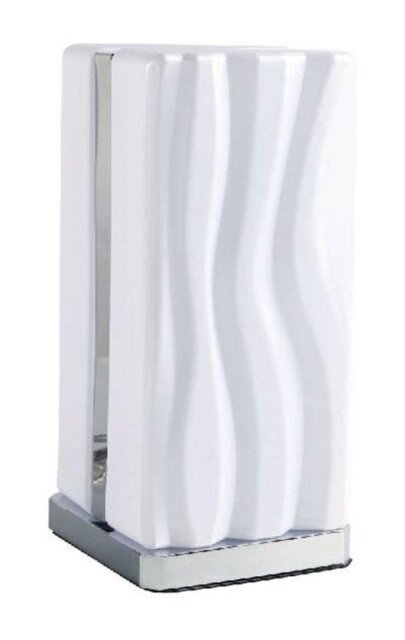 Mantra M5046 Arena LED Table Lamp In Chrome And White