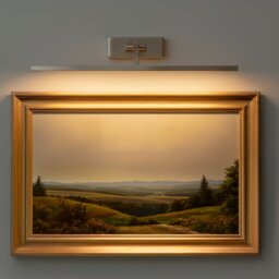 Firstlight 6863BS LED Picture Light In Brushed Steel Finish