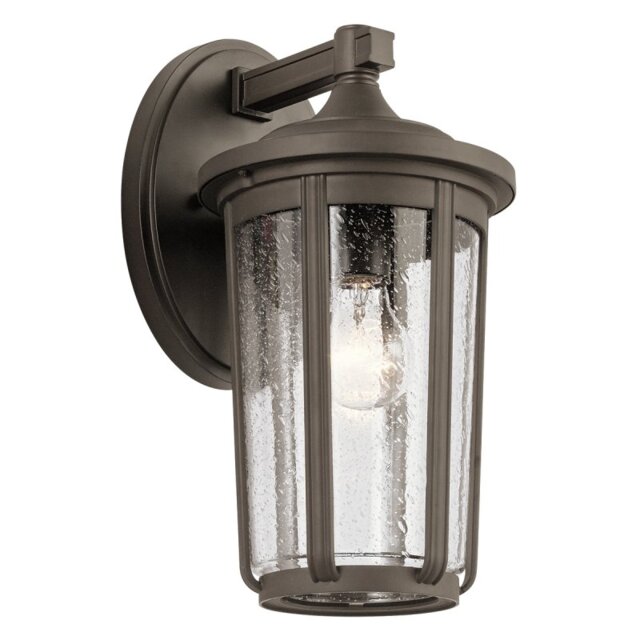 Quintiesse QN-FAIRFIELD-L-OZ Fairfield Outdoor Large Wall Lantern In Olde Bronze Finish IP44