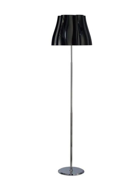 Mantra M3723 Miss 3 Light Floor Lamp In Chrome And Gloss Black
