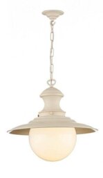 David Hunt Lighting STN8199 Station Lamp Cotswold Cream Traditional Pendant