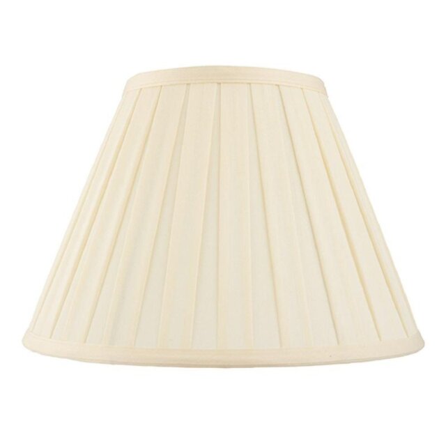 Endon CARLA-16 inch Cream Pleated Empire Lamp Shade