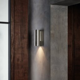 Astro 1428002 Ava Coastal 200 Outdoor Wall Light In Brushed Stainless Steel Finish IP44