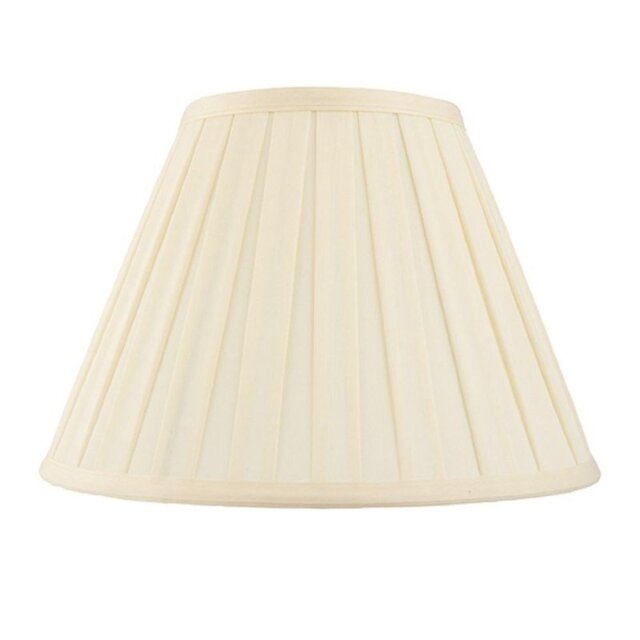 Endon CARLA-10 inch Cream Pleated Empire Lamp Shade