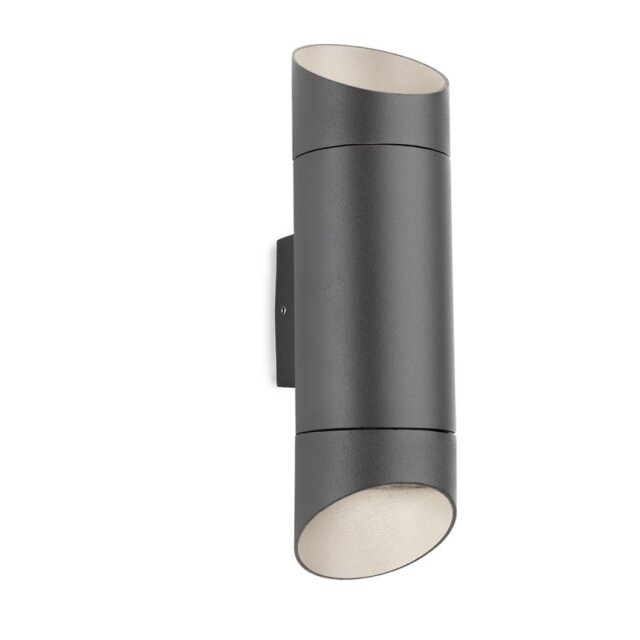 Firstlight 4139GP Newark Outdoor Up And Down Wall Light In Graphite Finish IP44