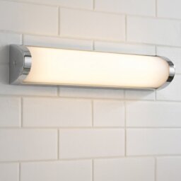 Firstlight 6833CH Kobe LED Bathroom Wall Light In Chrome with Opal Diffuser- 350mm