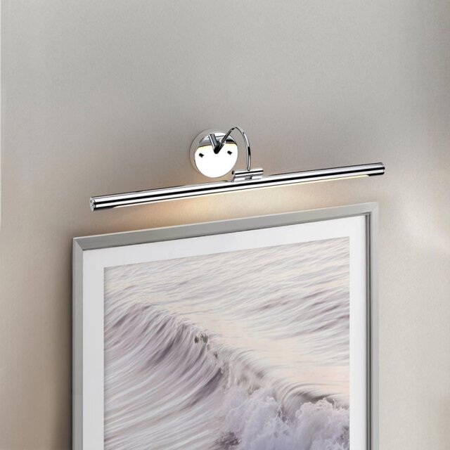 Elstead ALTON-PL-L-PC Alton Large LED Picture Light In Polished Chrome