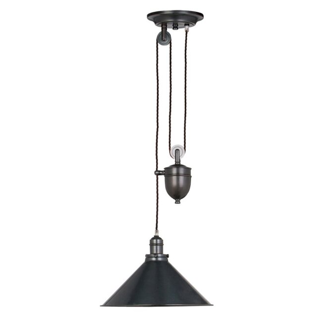 PROVENCE OB French style rise and fall ceiling Light in Bronze