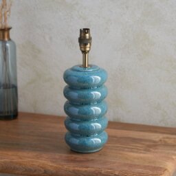 Endon 111255 Squash Table Lamp Base In Ocean Spray Glaze