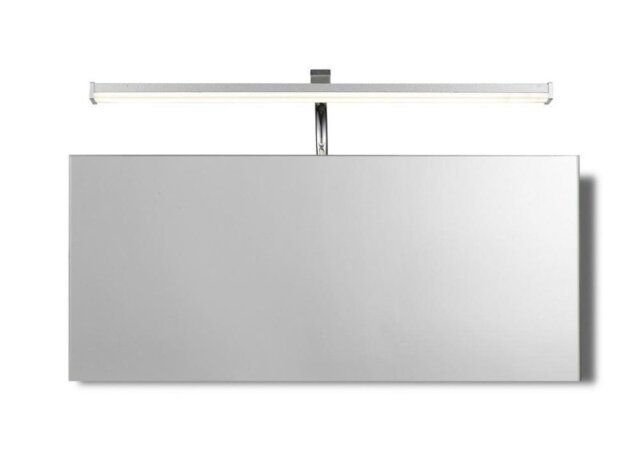 Mantra M5085 Sisley LED Bathroom Bar Light In Silver And Chrome