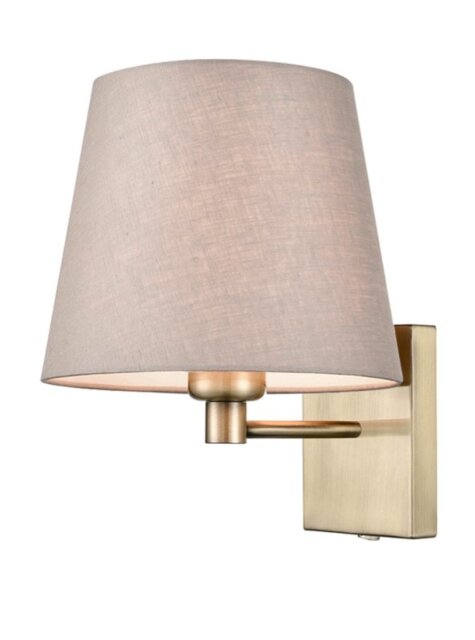 Rosie Wall Light In Bronze Finish With Shade W138/1176
