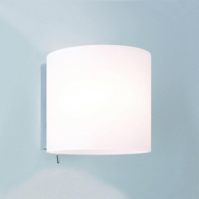Astro 1074001 Luga 1 Light White Glass Wall Bracket