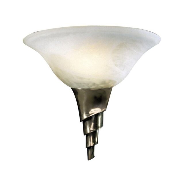 David Hunt Lighting AWW7 Spiral 1 Light Bronze Wall Washer