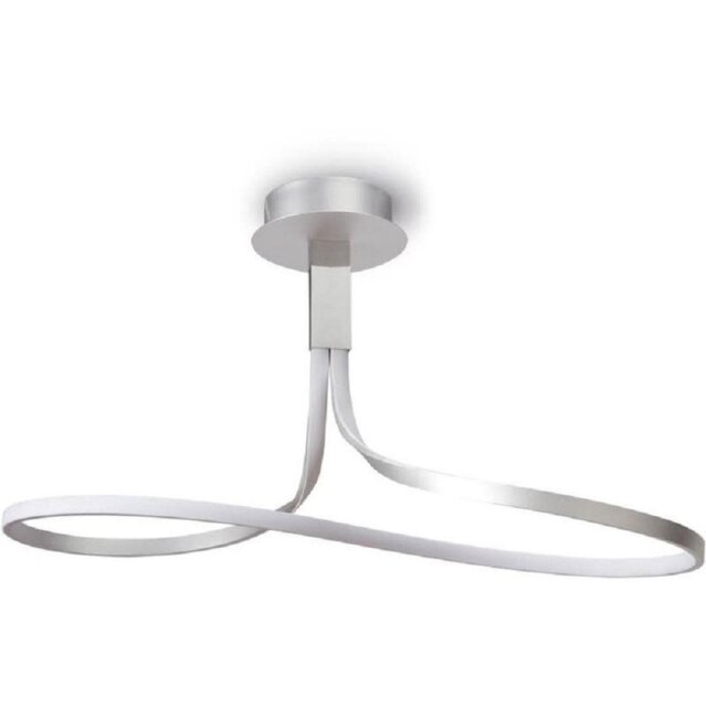 Mantra M4995 Nur LED Wide Ceiling Light In Polished Chrome - Dia: 860mm