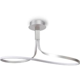 Mantra M4995 Nur LED Wide Ceiling Light In Polished Chrome - Dia: 860mm