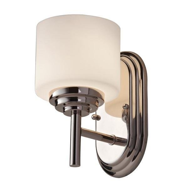 FE/MALIBU1 BATH Malibu 1 Light Polished Chrome Bathroom Wall Light