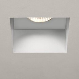 Astro 1248005 Trimless Square Recessed Ceiling Light in White Finish