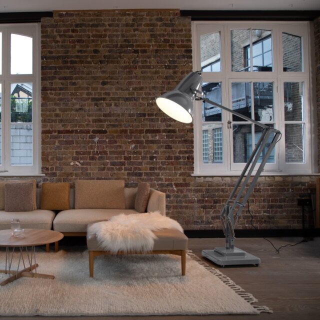 Original 1227 Giant Floor Lamp Slate Grey
