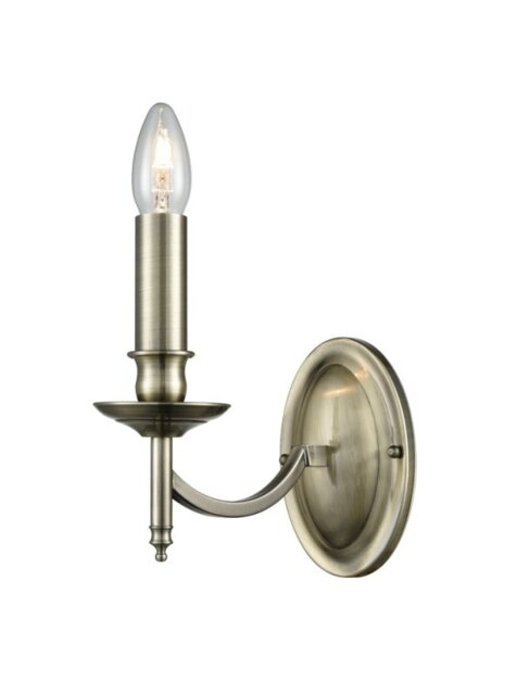 Franklite Petrushka 1 Light Wall Light In Bronze Finish FL2091/1