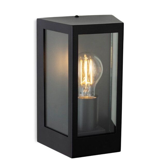Firstlight 3832BK Brandon Outdoor Wall Light In Black IP44