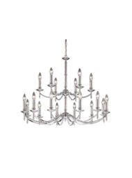 Franklite Petrushka 18 Light Ceiling Chandelier In Chrome Finish FL2090/18