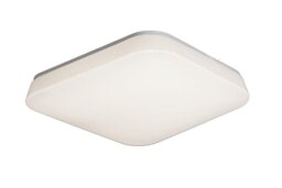 Mantra M3765 Quatro Large LED Ceiling/Wall Light In White - Length: 500mm