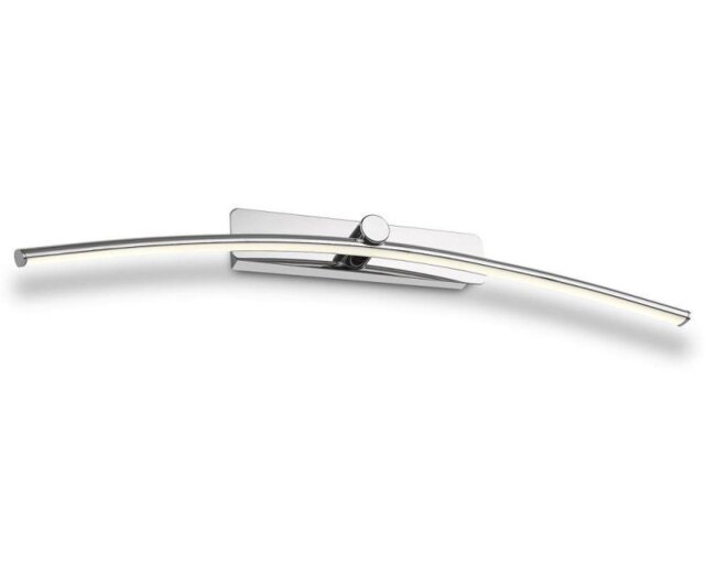 Mantra M6371 Jeri LED Large 3000K Wall Light In Polished Chrome - L: 590mm