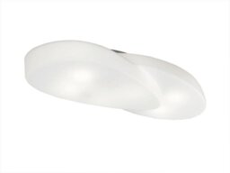Mantra M1892 Ufo 6 Light Bathroom Flush Ceiling Light In Matt And Opal White