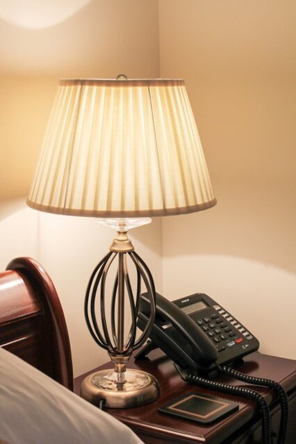 AG/TL AB Agean Aged Brass Table Lamp with Shade