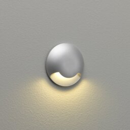 Astro 1202004 Beam One Round Outdoor Single Down Light Silver