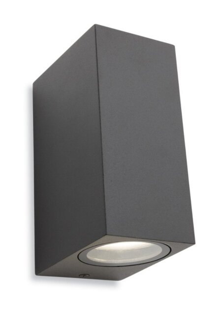 Firstlight 2820GP Dune Outdoor Up And Down Wall Spotlight In Graphite Finish IP44