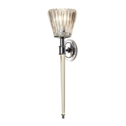 Elstead BATH/AGATHA PC Agatha 2 Light Bathroom Wall Light In Polished Chrome