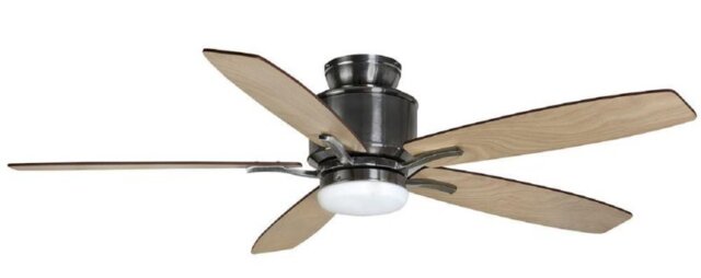 Fantasia 117179 Prima Ceiling Fan In Brushed Nickel With 52 Inch Blades