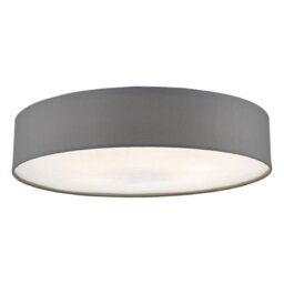 Dar CIE4839 Cierro 6 Light Flush Ceiling Light In Grey
