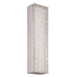 FE/KENNEY/LED Kenney 1 Light LED Wall Light In Sunrise Silver