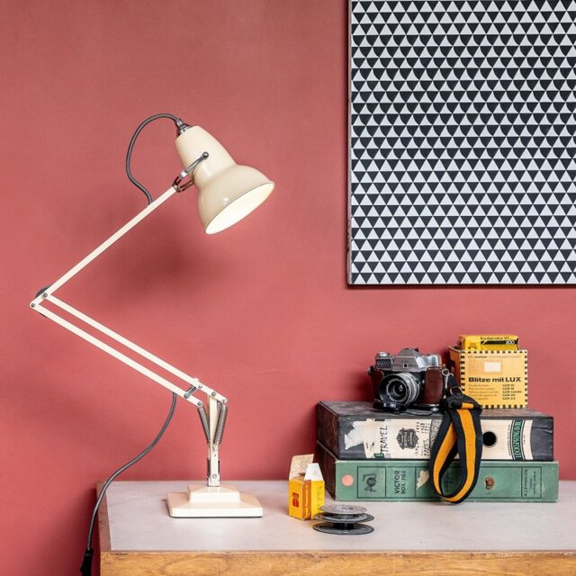 Anglepoise 33256 Original 1227 Desk Lamp National Trust Edition Buttermilk Yellow