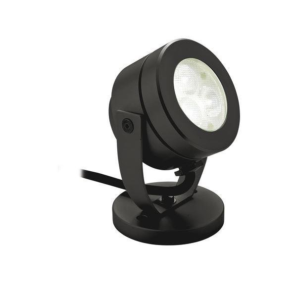 Firstlight 8241BK Black Waterproof LED Wall And Spike Spotlight, IP68