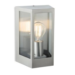 Firstlight 3832ST Brandon Outdoor Wall Light In Stainless Steel IP44