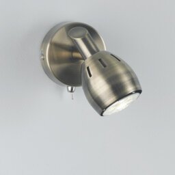 Franklite SPOT9011 Lazio 1 Light Wall Light In Bronze With Fully Adjustable Spotlights