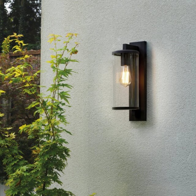 Astro 1413001 Pimlico 400 Outdoor Wall Light In Textured Black Finish IP23