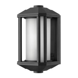 Quintiesse QN-CASTELLE-S-BLK Castelle Outdoor Small Wall Lantern In Black IP44
