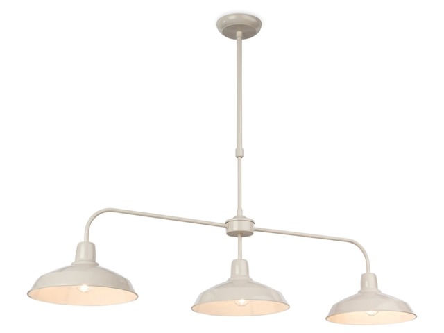 Firstlight Lounge 3407CR Cream Kitchen Pendant Bar Ceiling Light