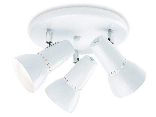 Firstlight Lynx 100, 5523 Ceiling 3 Light Spotlight