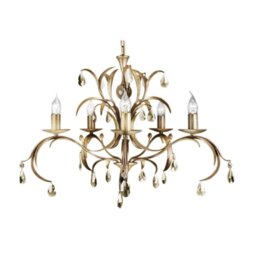 Elstead LL5 Lily 5 light ceiling pendant