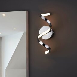 Endon 96433 Astrai Bathroom LED Wall Light In Chrome Finish IP44