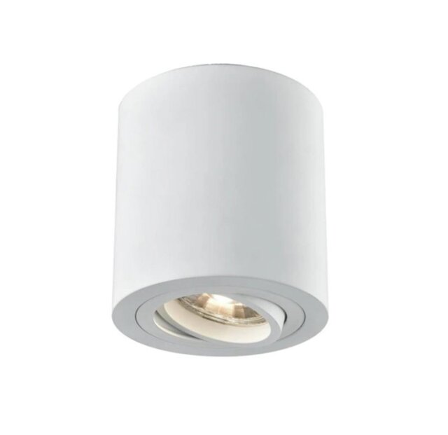 Franklite CF5774 Directional Flush Ceiling Light In White Finish