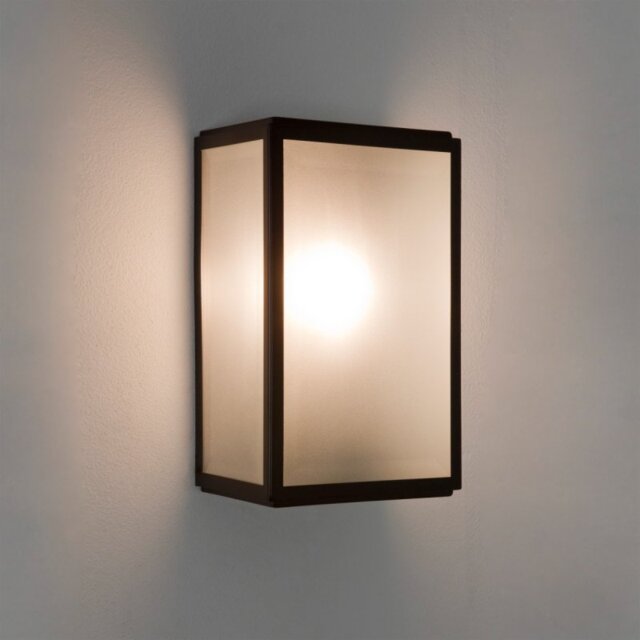 Astro 1095039 Homfield 160 Sensor Outdoor Wall Light In Textured Black Finish IP44