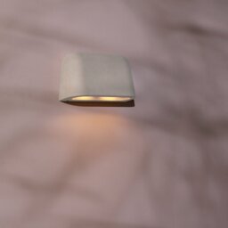 Astro 1317013 Mast Twin Coastal Outdoor Wall Light In Matt Concrete Finish IP44