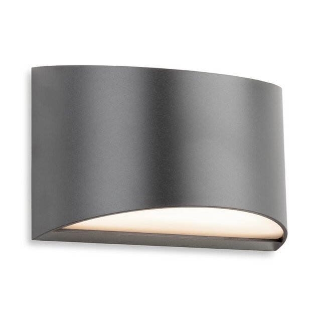Firstlight 4158GP Marco Outdoor LED Resin Wall Light In Graphite Finish IP65
