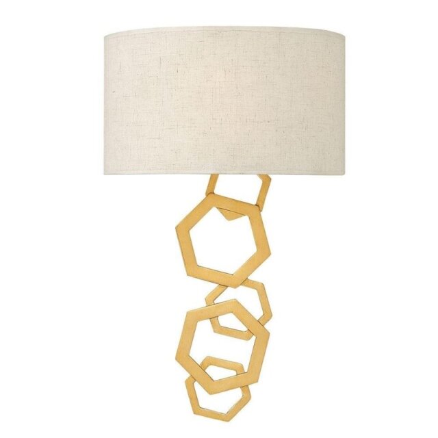 HK/MOXIE2SSG Moxie 2 Light Wall Light In Sunset Gold